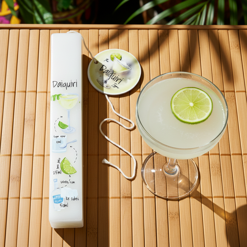 Λαμπάδα χειροποίητη "Daiquiri"-LAFOTOU-IDEE | Home & Living Concept Store