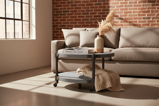 Τραπέζι σαλονιού γκρι