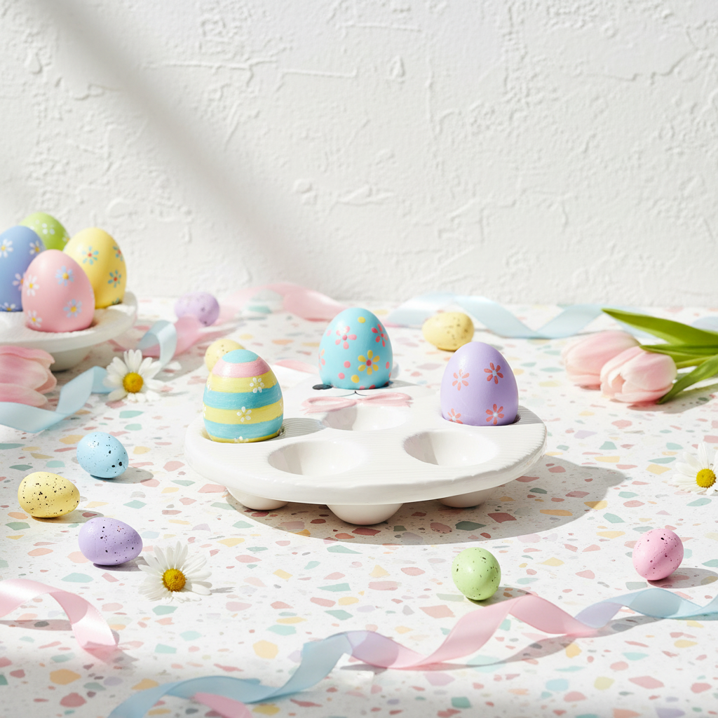 Πασχαλινός δίσκος λαγός για αυγά