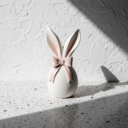 Πασχαλινό αυγό λαγουδάκι με φιόγκο