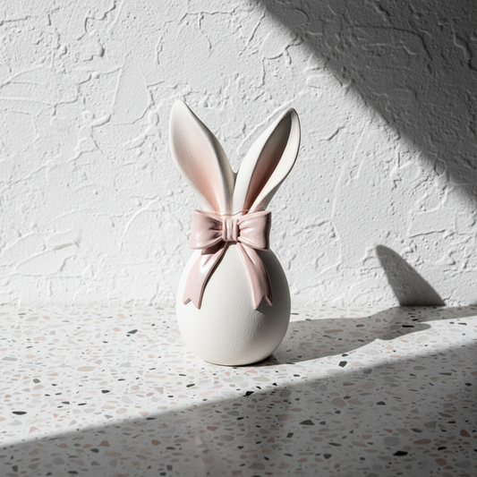 Πασχαλινό αυγό λαγουδάκι με φιόγκο