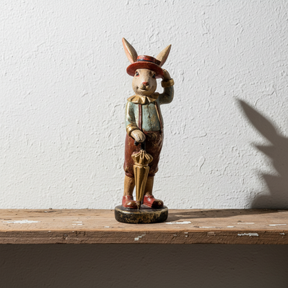 Πασχαλινός λαγός με ομπρέλα