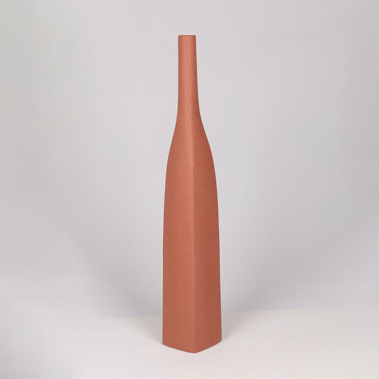 Πορσελάνινο βάζο terracotta για earthy elegant διακόσμηση
