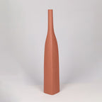 Terracotta πορσελάνινο βάζο για organic modern χώρο