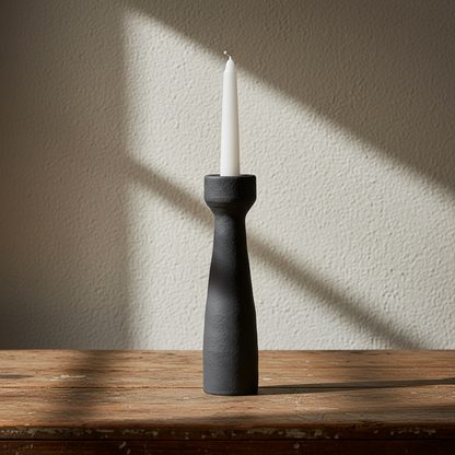 Κηροπήγιο μαύρο-INART-IDEE | Home & Living Concept Store