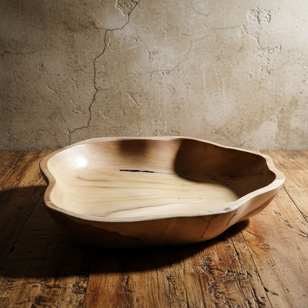 Μπολ από Ρίζα Teak σε curated home styling