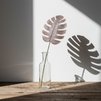 Κλαρί φύλλωμα "Monstera" foam για διακοσμητική σύνθεση σε βάζο