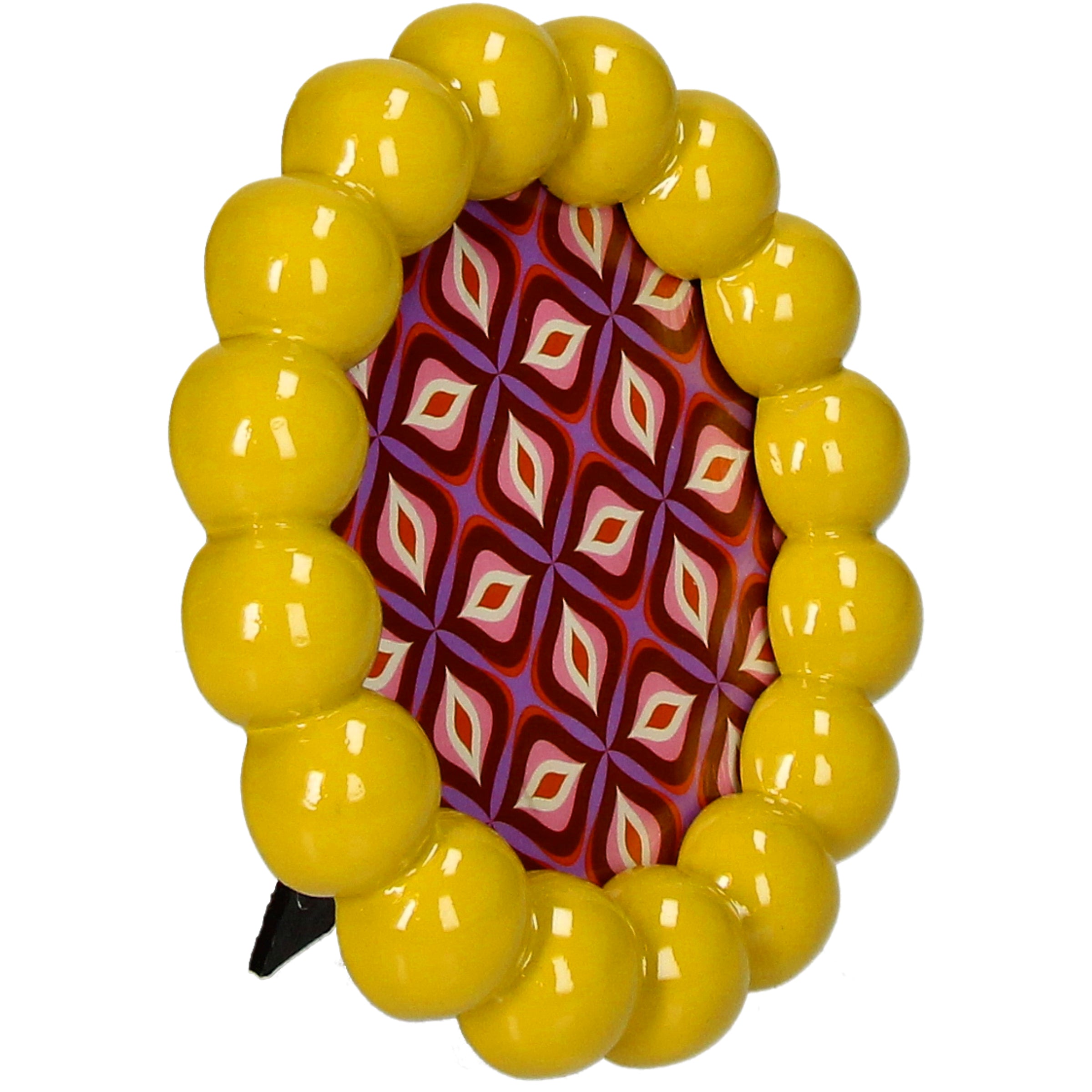 Κορνίζα Beads κίτρινη-KARE-IDEE | Home & Living Concept Store