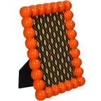 Κορνίζα “Beads” σε Πορτοκαλί Τόνο για φωτογραφία και shelf styling