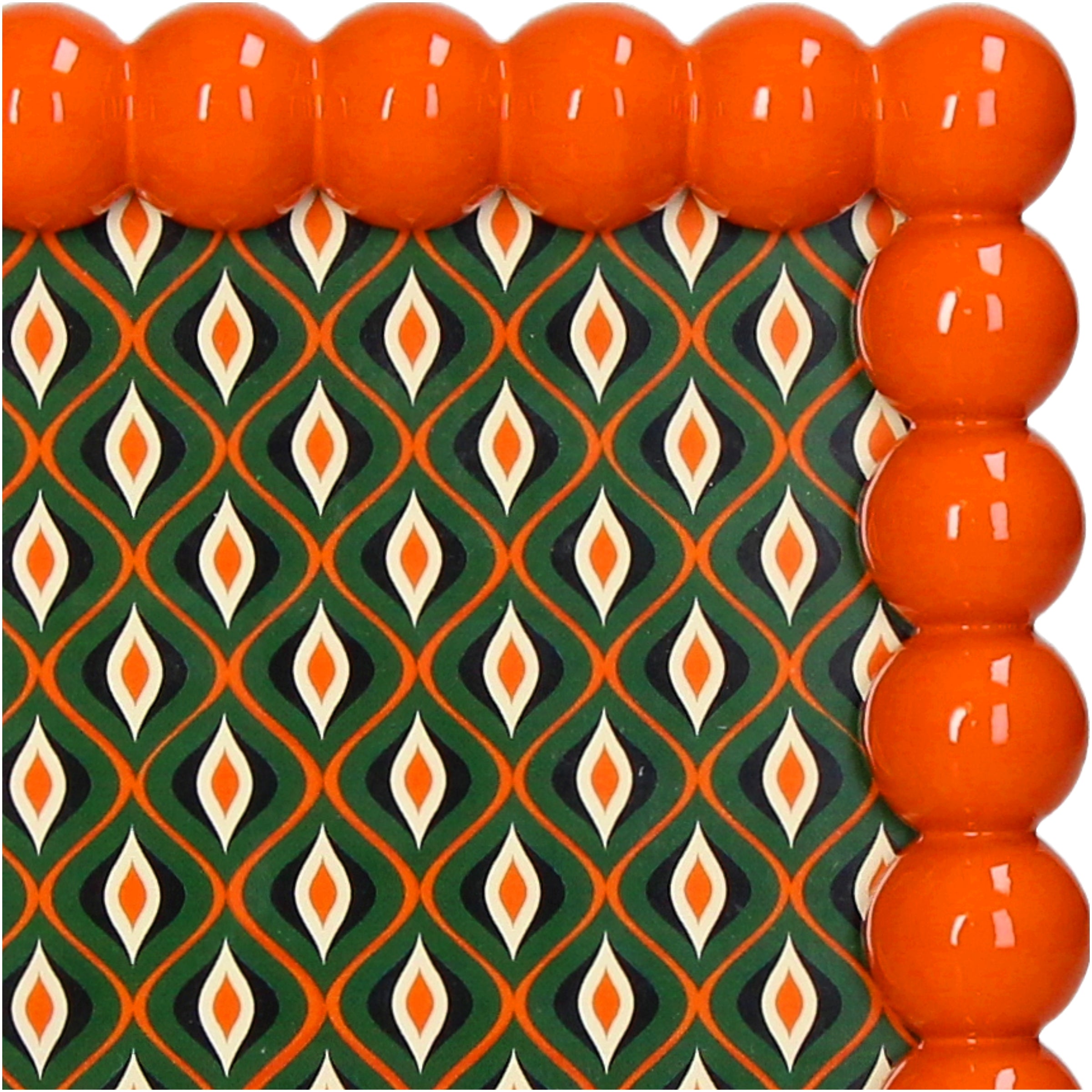Κορνίζα Beads πορτοκαλί-KARE-IDEE | Home & Living Concept Store