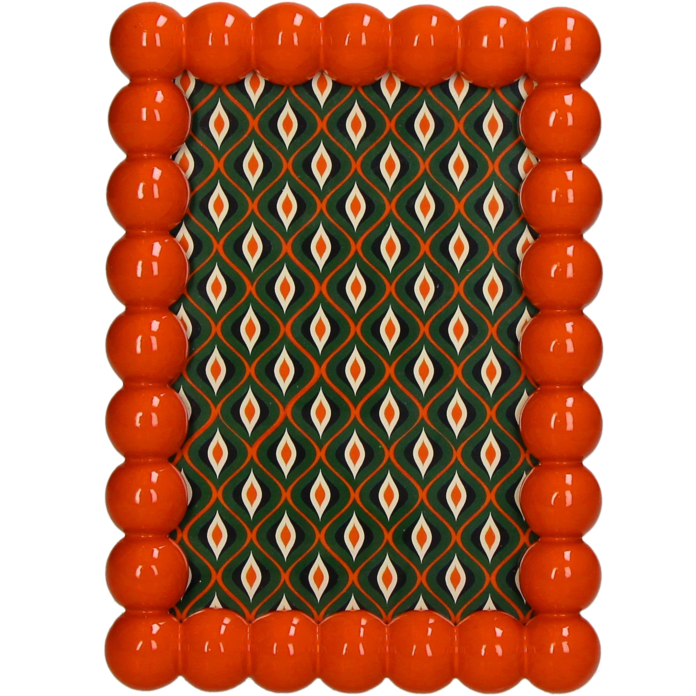 Κορνίζα Beads πορτοκαλί-KARE-IDEE | Home & Living Concept Store