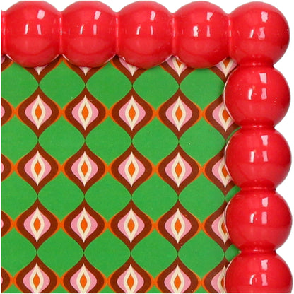 Κορνίζα Beads ροζ