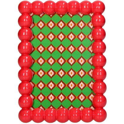 Κορνίζα Beads ροζ