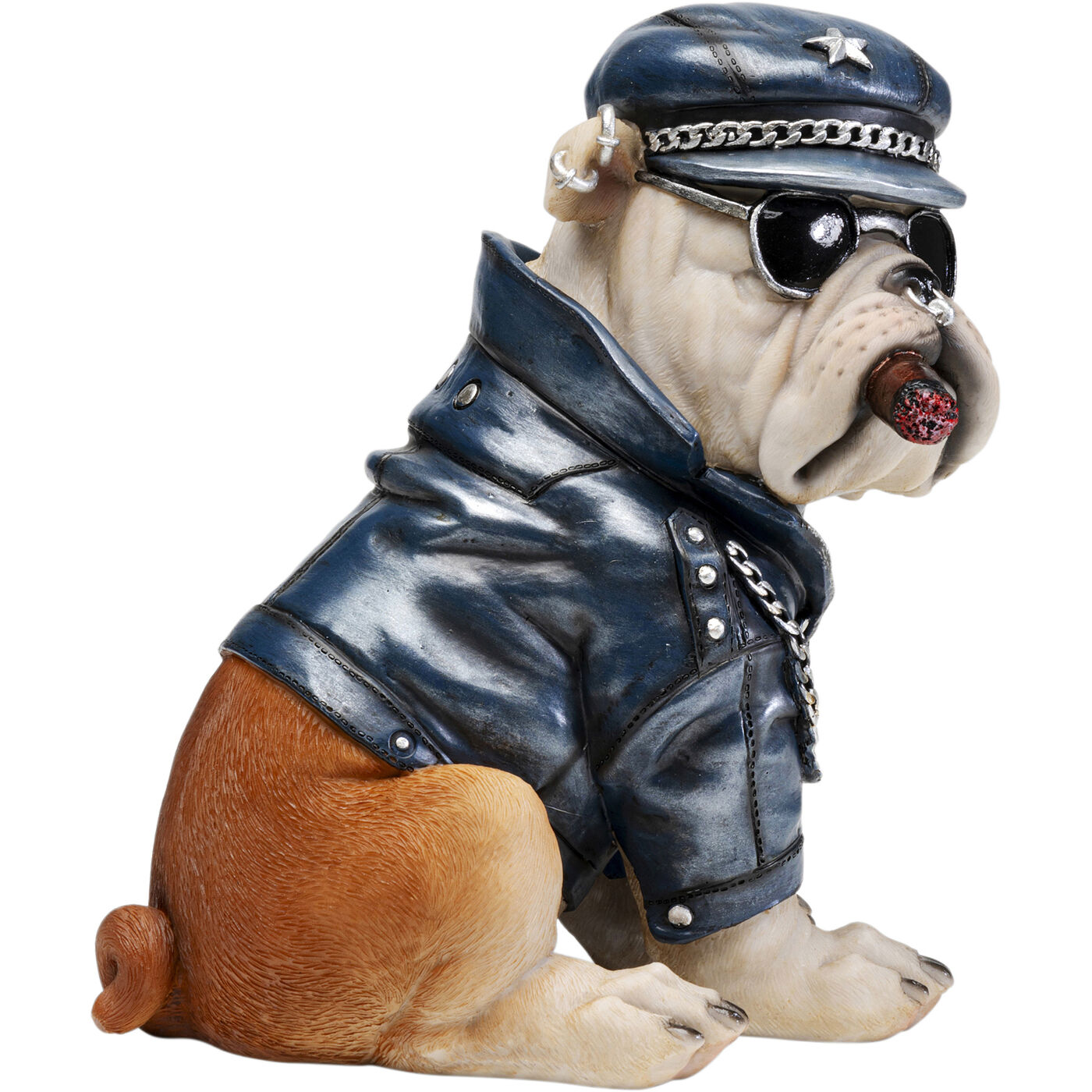 Διακοσμητικός Κουμπαράς “Punk Dog” με playful pop art αισθητική