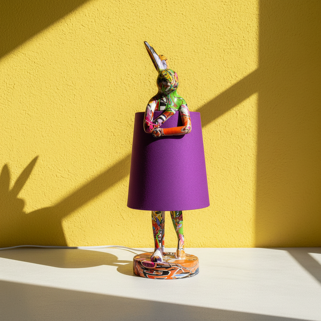 Επιτραπέζιο Φωτιστικό “Animal Rabbit” με playful pop art αισθητική