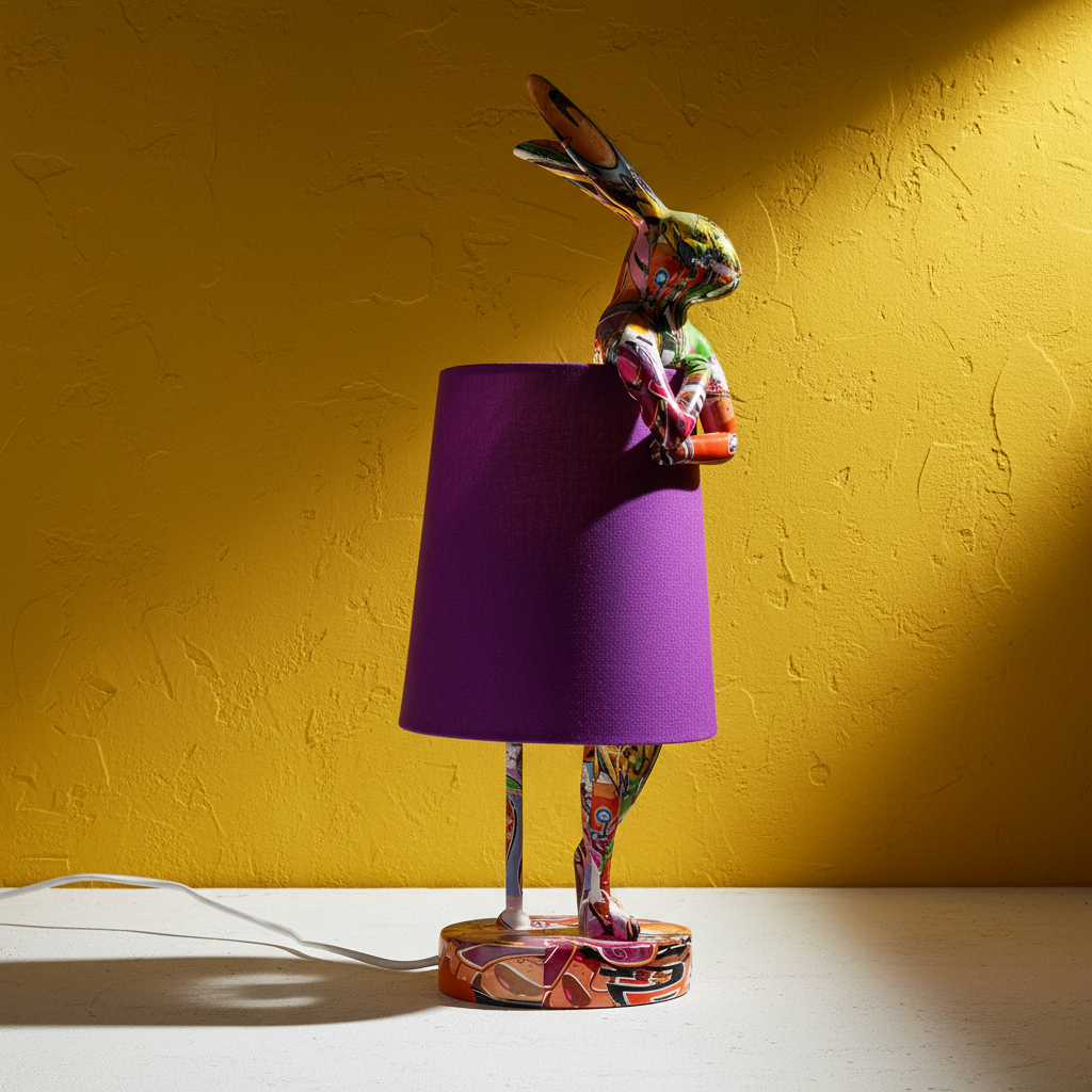 Επιτραπέζιο Φωτιστικό “Animal Rabbit” με playful pop art αισθητική
