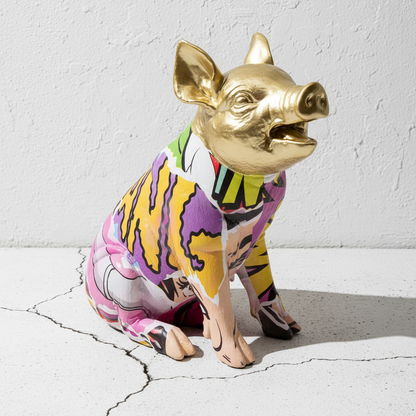 Επιτραπέζιο διακοσμητικό Graffiti Pig