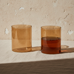 Σετ χαμηλά ποτήρια Romane για aperitivo και earthy table styling