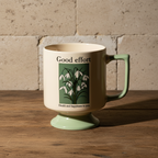Κεραμική κούπα Rejka με πόδι για playful coffee styling - λεπτομέρεια προϊόντος