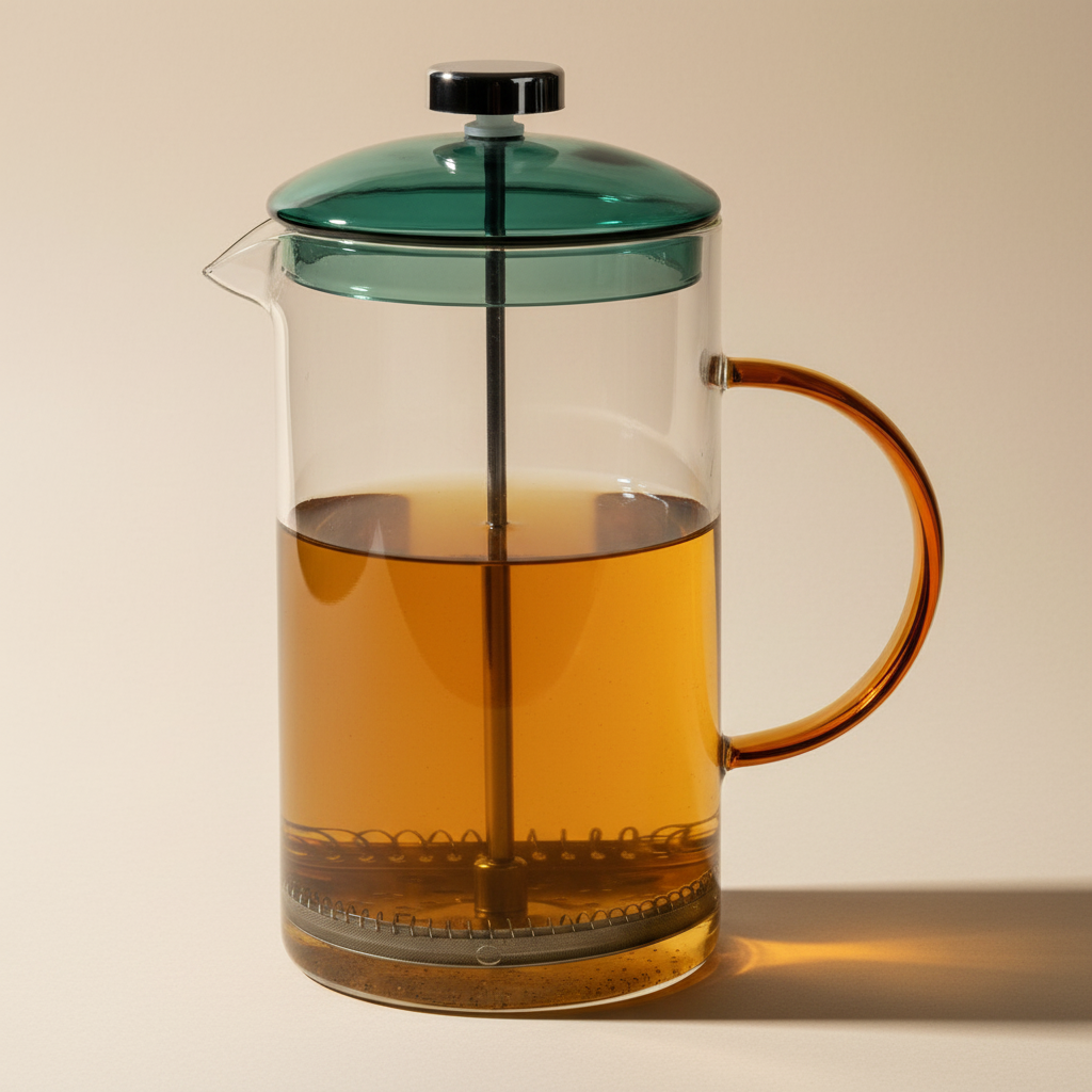 Γυάλινη καφετιέρα Peter με φίλτρο για minimal kitchen coffee setup - λεπτομέρεια προϊόντος