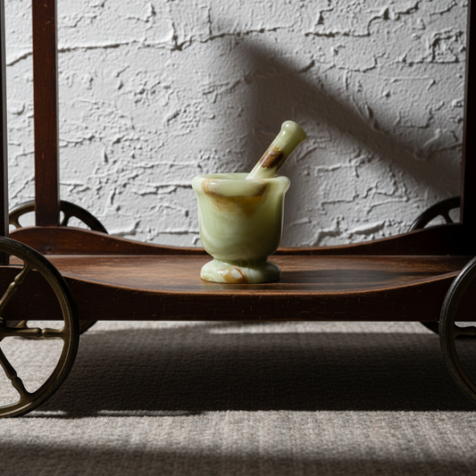 Γουδί με γουδοχέρι όνυχας αντίκα