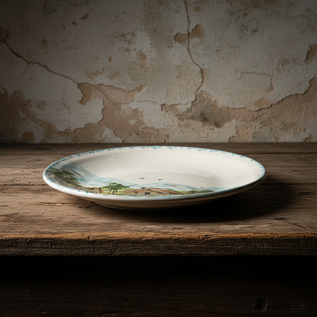 Πιάτο κεραμικό χειροποίητο-IDEE ANTIQUES-IDEE | Home & Living Concept Store