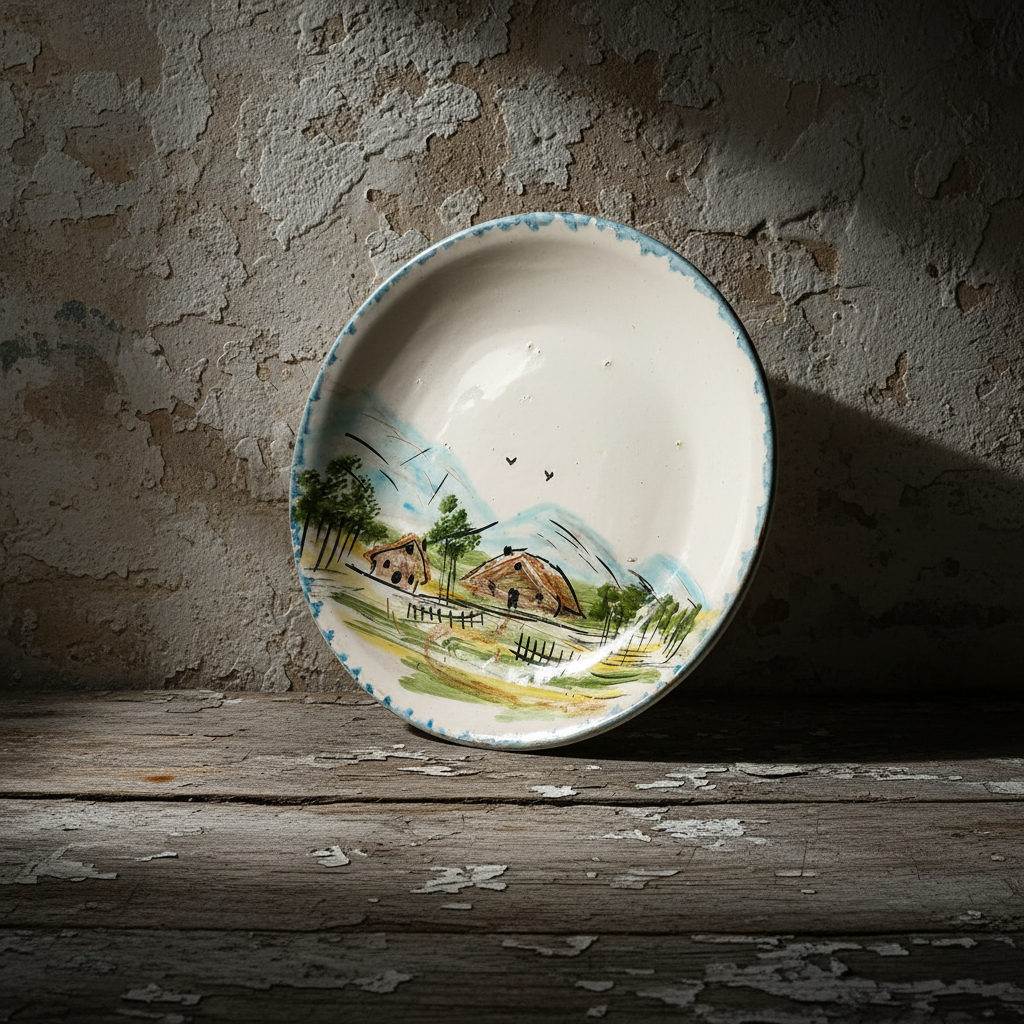 Πιάτο κεραμικό χειροποίητο-IDEE ANTIQUES-IDEE | Home & Living Concept Store