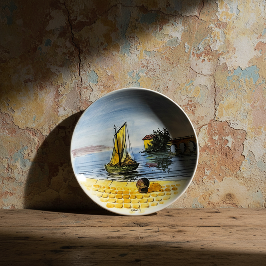 Πιάτο κεραμικό χειροποίητο