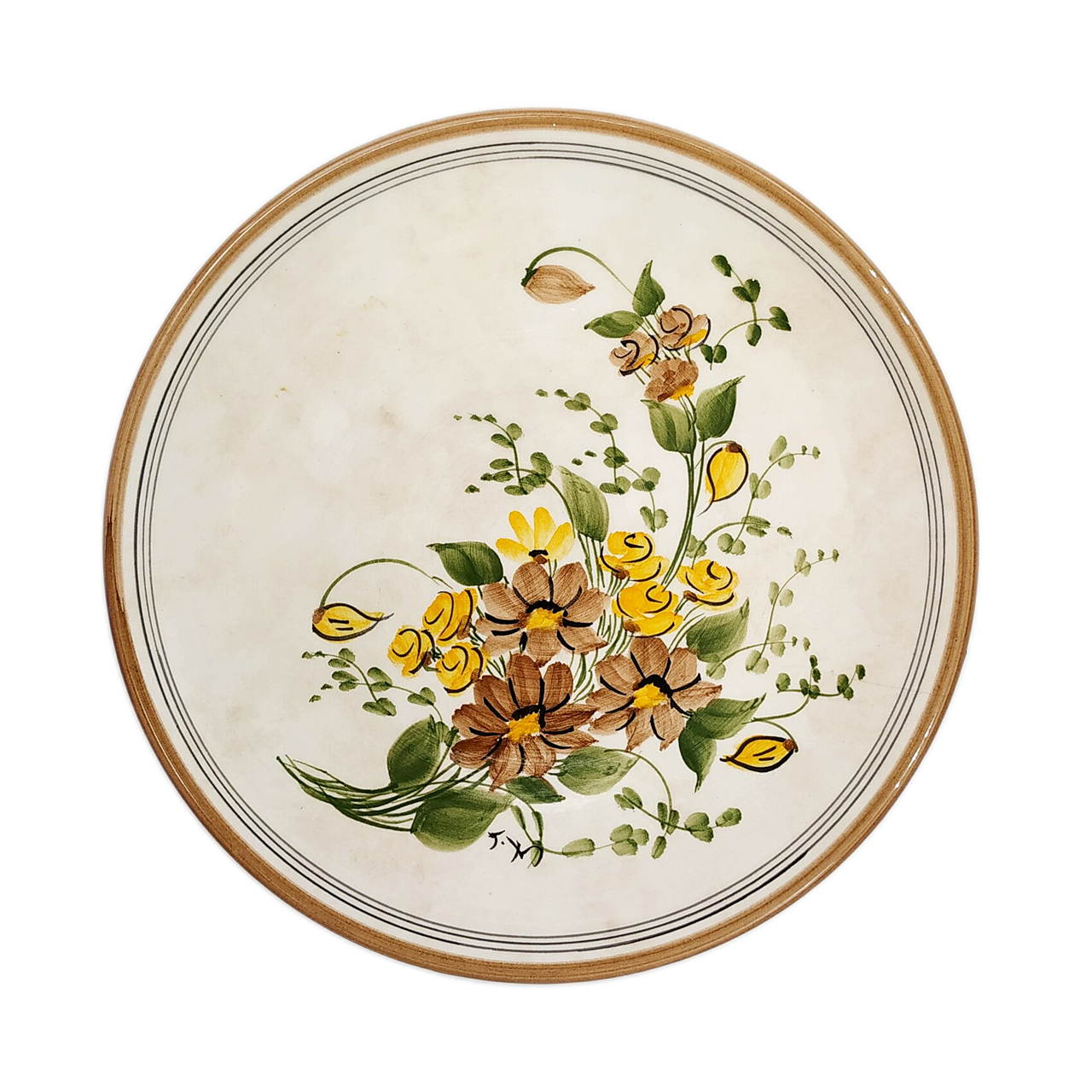 Πιάτο κεραμικό χειροποίητο-IDEE ANTIQUES-IDEE | Home & Living Concept Store