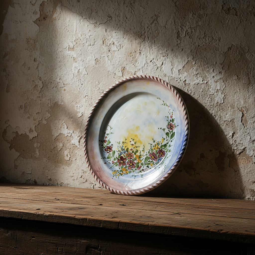 Πιάτο κεραμικό χειροποίητο-IDEE ANTIQUES-IDEE | Home & Living Concept Store