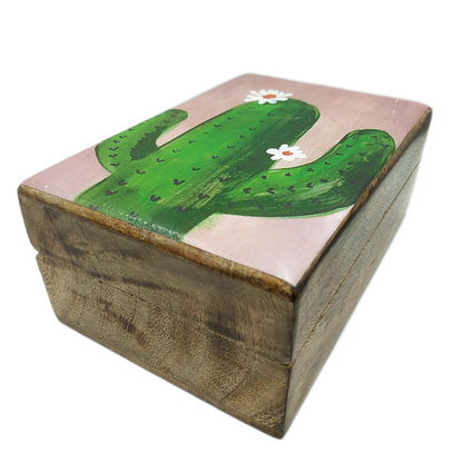 Κουτί ξύλινο "Κάκτος"