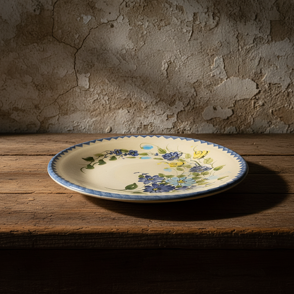Πιάτο κεραμικό χειροποίητο-IDEE ANTIQUES-IDEE | Home & Living Concept Store
