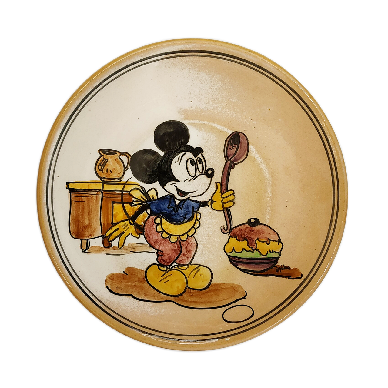 Πιάτο κεραμικό χειροποίητο Disney