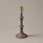 Κηροπήγιο Καφέ-Χρυσό για candle styling