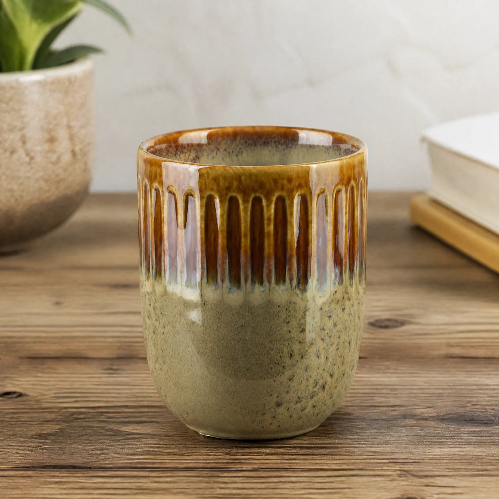 Κούπα χωρίς χερούλι Basic Nature μπεζ 300 ml