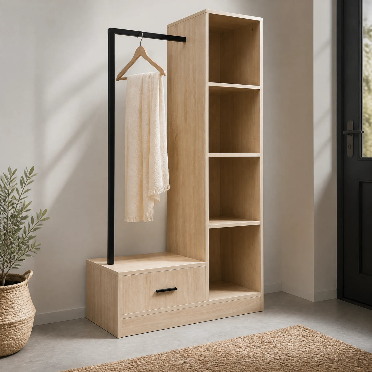 Έπιπλο Εισόδου σε Φυσική Απόχρωση σε curated home styling