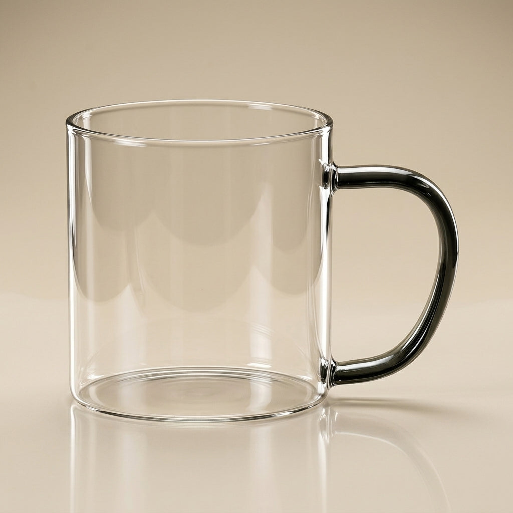 Γυάλινη κούπα Peter Black για minimal Nordic coffee setup - λεπτομέρεια προϊόντος