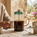 Γυάλινη καφετιέρα Peter με φίλτρο για minimal kitchen coffee setup - λεπτομέρεια προϊόντος