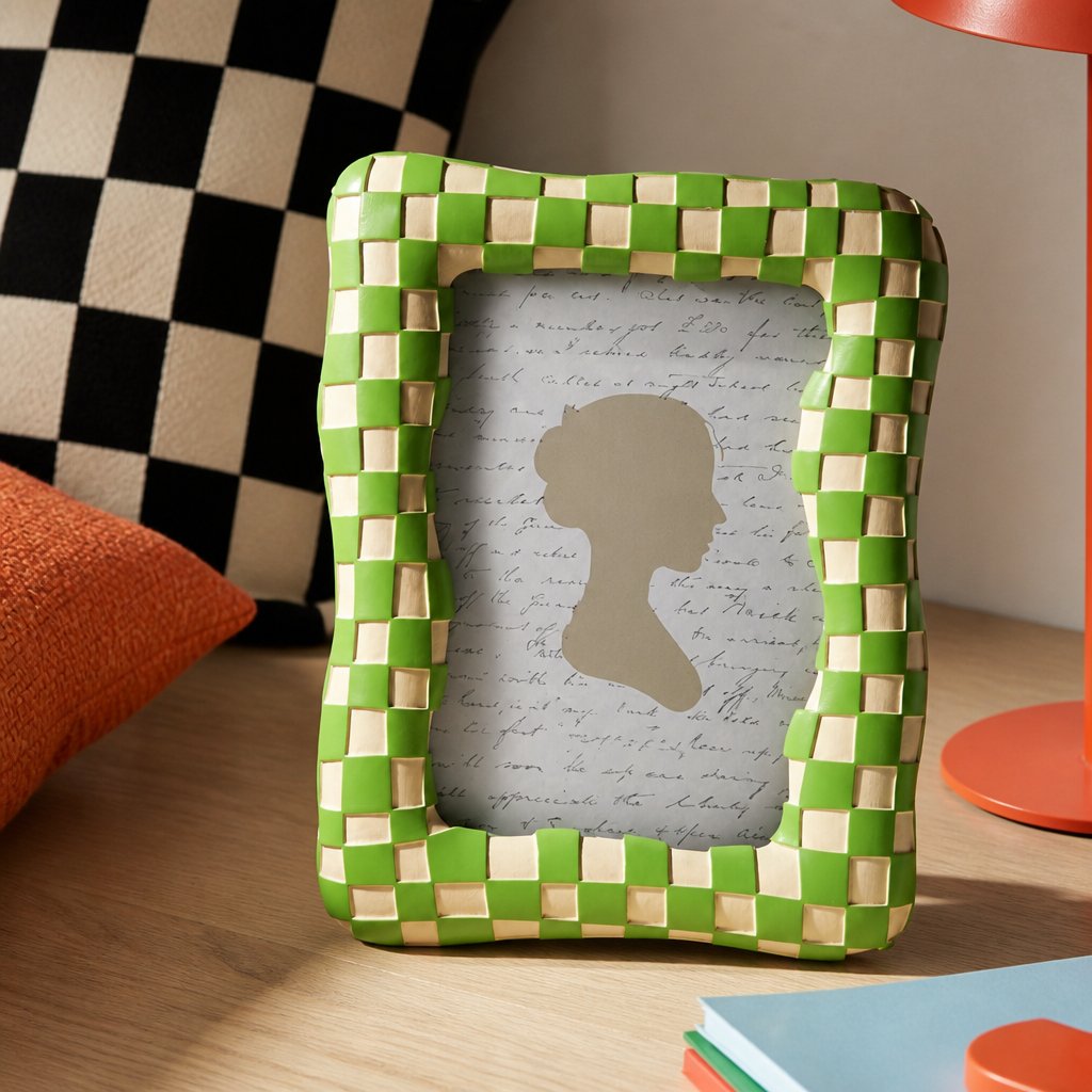 Κορνίζα “Checker” για φωτογραφία και shelf styling
