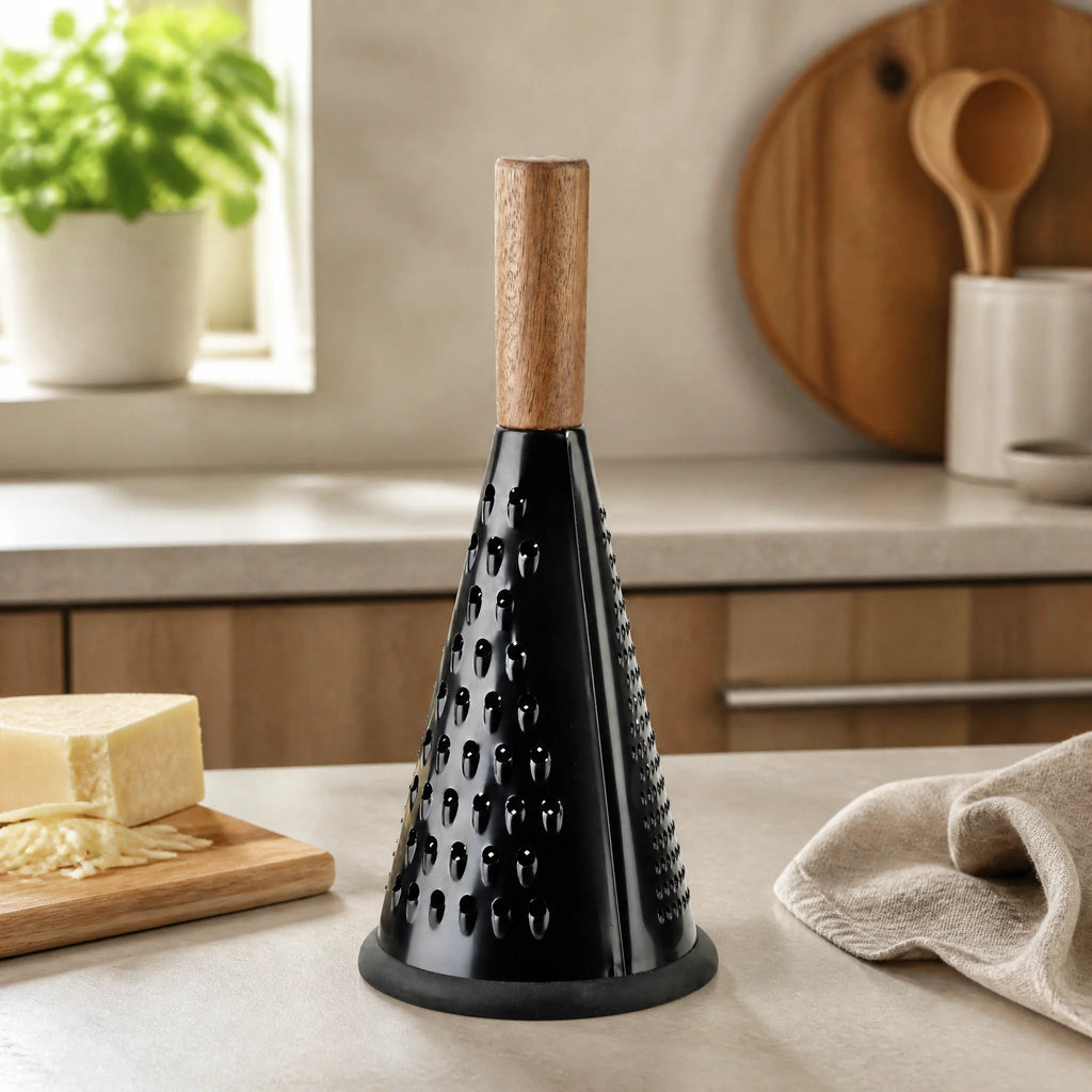 Ανοξείδωτος τρίφτης κουζίνας Modern Kitchen με ξύλινη λαβή