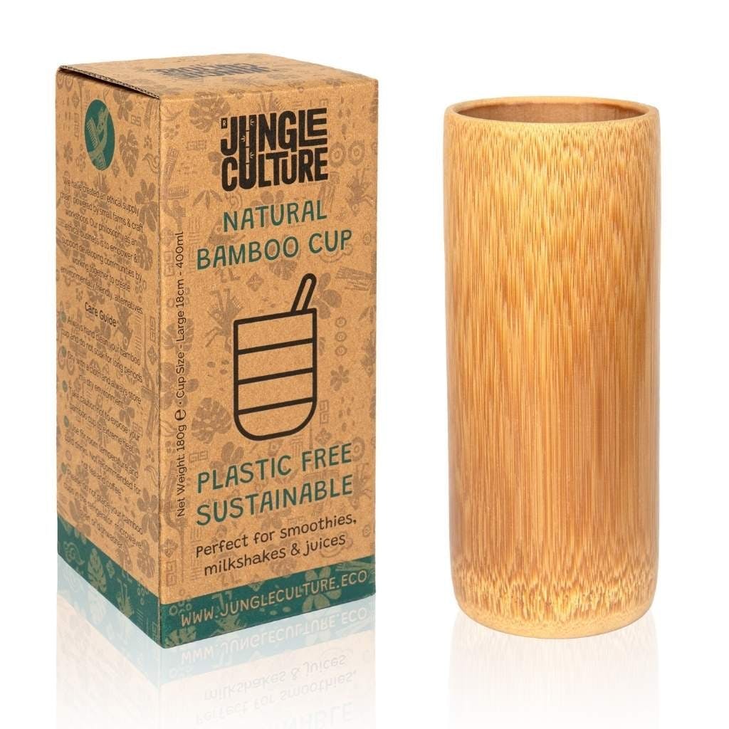 Ποτήρι bamboo 400ml για διακόσμηση σπιτιού