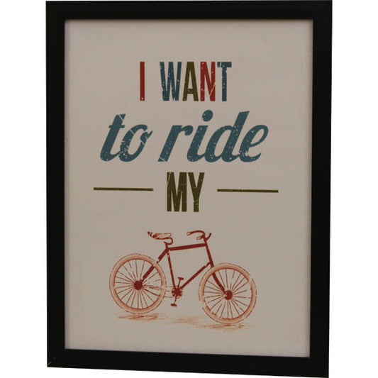 Πίνακας "I Want To Ride My Bike"