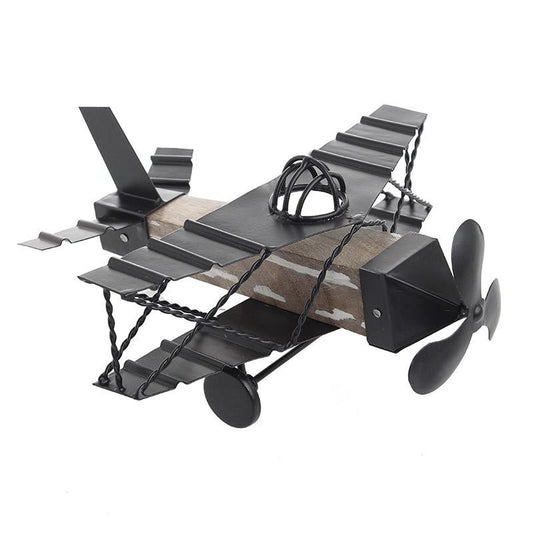Μεταλλική/ξύλινη μινιατούρα αεροπλάνο