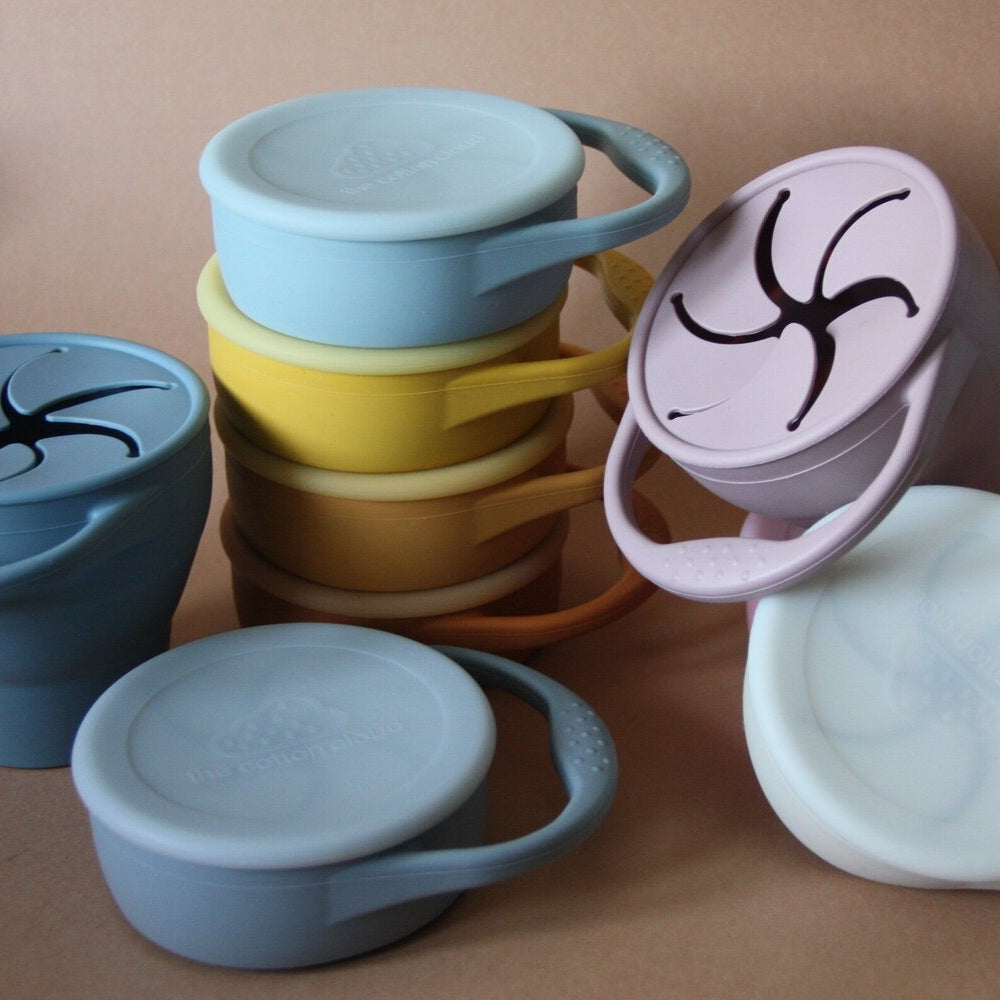 Snack Cup σιλικόνης για βρεφικό ή παιδικό δωμάτιο
