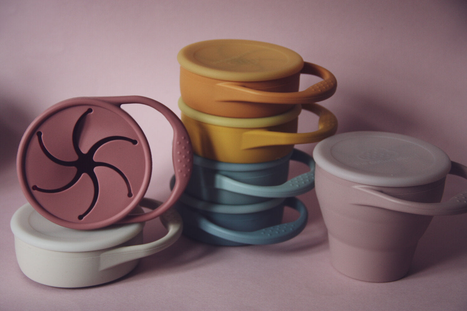 Snack Cup σιλικόνης για βρεφικό ή παιδικό δωμάτιο