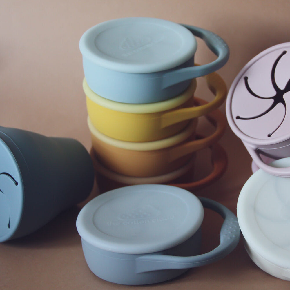 Snack Cup σιλικόνης για βρεφικό ή παιδικό δωμάτιο