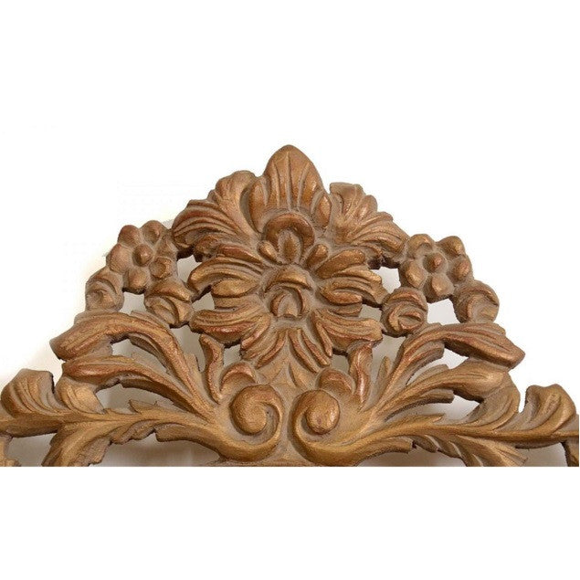 Χειροποίητος Σκαλιστός Καθρέπτης με Πατίνα για διακόσμηση σπιτιού